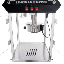 Popcorn Machines Great Northern Black Lincoln Countertop Popcorn Machine- Popper Makes 3 Gallons- 8-Ounce Kettle, Old Maids Drawer, Warming Tray & Scoop -MegaChef Sales Shop black great northern popcorn machines 576711hbj c3 1000
