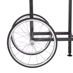 Popcorn Machines Great Northern Foundation Popcorn Machine With Cart- Popper Makes 2 Gallons- 6-Ounce Kettle, Old Maids Drawer, Warming Tray & Scoop -MegaChef Sales Shop black great northern popcorn machines 661924epn c3 1000