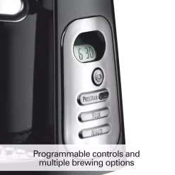 Coffee Makers Hamilton Beach BrewStation 10-Cup Black Coffeemaker -MegaChef Sales Shop black hamilton beach coffee makers 47380 44 1000