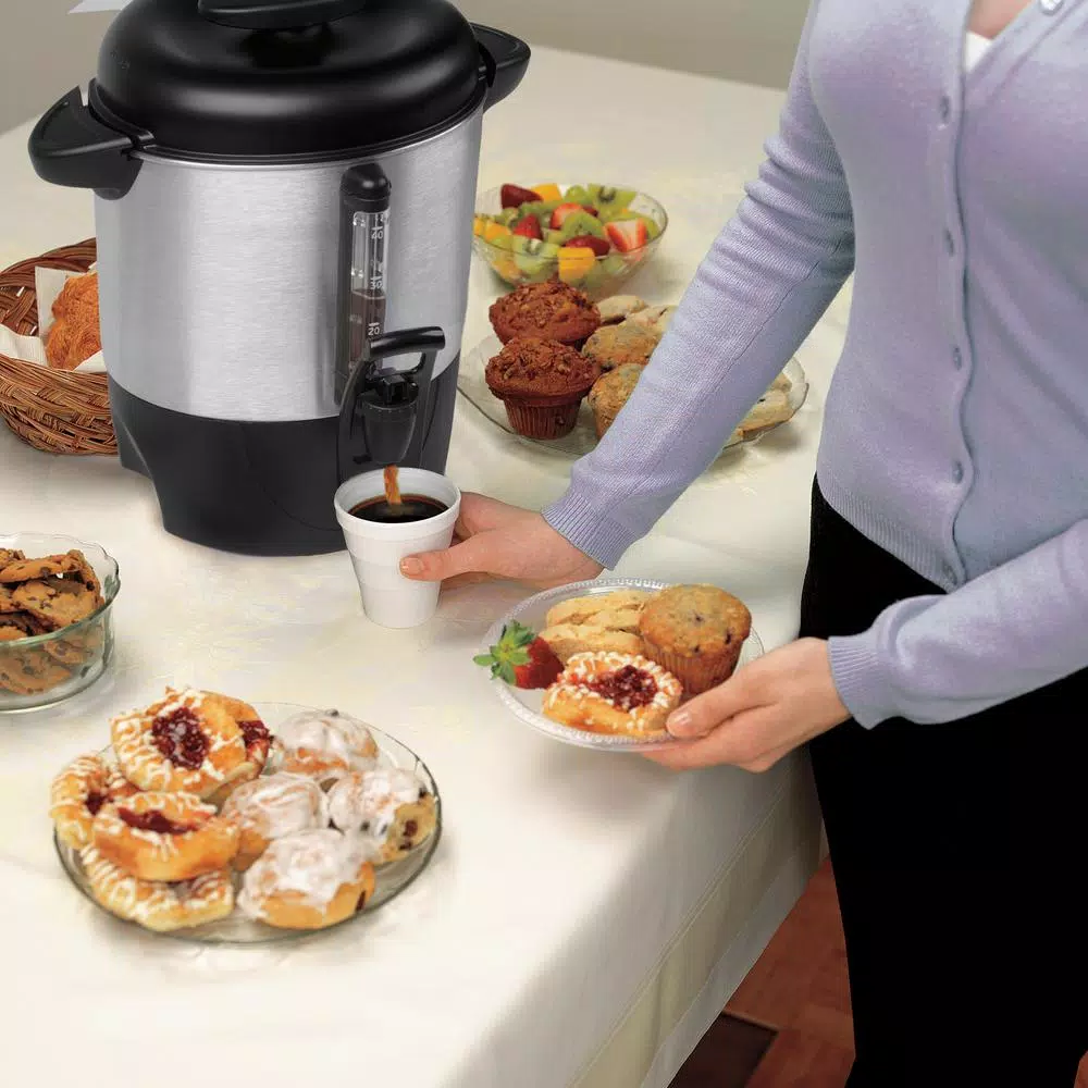 Coffee Makers Hamilton Beach 40-Cup Stainless Steel Coffee Urn 2 Coffee Makers Hamilton Beach 40-Cup Stainless Steel Coffee Urn - Image 2