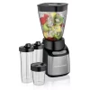 Blenders Hamilton Beach Stay Or Go Travel-Sized 32 Oz. 2-Speed Black Blender