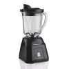 Blenders Hamilton Beach 40 Oz. 2-Speed Black Glass Smoothie Smart Blender