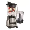 Blenders Hamilton Beach 40 Oz. 12-Speed Black And Stainless Steel Blender With Food Chopper Jar
