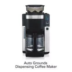 Coffee Makers Hamilton Beach 12-Cup Black Auto Grounds Dispensing Coffee Maker 10 Coffee Makers Hamilton Beach 12-Cup Black Auto Grounds Dispensing Coffee Maker -MegaChef Sales Shop black hamilton beach drip coffee makers 45400 c3 1000