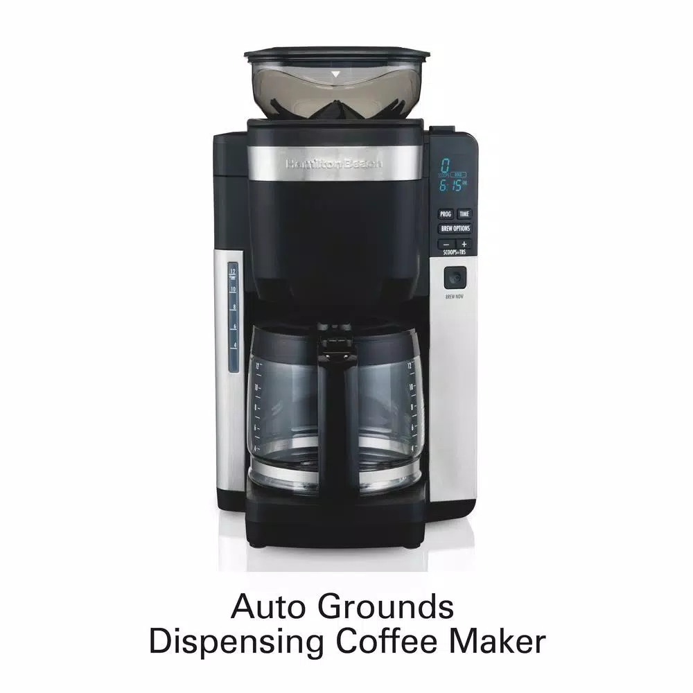 Coffee Makers Hamilton Beach 12-Cup Black Auto Grounds Dispensing Coffee Maker 3 Coffee Makers Hamilton Beach 12-Cup Black Auto Grounds Dispensing Coffee Maker - Image 3