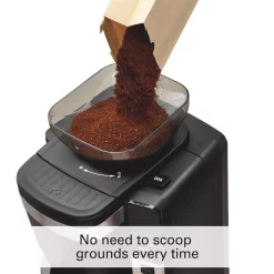 Coffee Makers Hamilton Beach 12-Cup Black Auto Grounds Dispensing Coffee Maker 14 Coffee Makers Hamilton Beach 12-Cup Black Auto Grounds Dispensing Coffee Maker -MegaChef Sales Shop black hamilton beach drip coffee makers 45400 fa 1000