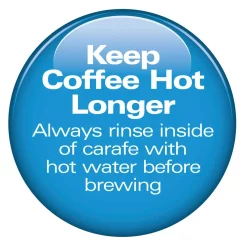 Coffee Makers Hamilton Beach 8-Cup Black Programmable Coffee Maker With Thermal Carafe -MegaChef Sales Shop black hamilton beach drip coffee makers 46240 4f 1000