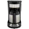 Coffee Makers Hamilton Beach 8-Cup Black Programmable Coffee Maker With Thermal Carafe
