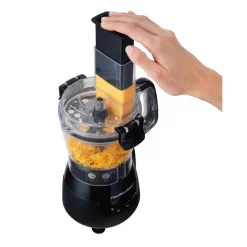 Food Processing Hamilton Beach 4-Cup 5-Speed Black Stack & Snap Compact Food Processor -MegaChef Sales Shop black hamilton beach food processors 70510 44 1000