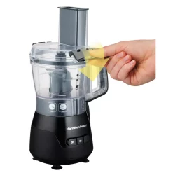 Food Processing Hamilton Beach 4-Cup 5-Speed Black Stack & Snap Compact Food Processor -MegaChef Sales Shop black hamilton beach food processors 70510 4f 1000