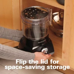 Food Processing Hamilton Beach 8-Cup 2-Speed Black Food Processor And Vegetable Chopper -MegaChef Sales Shop black hamilton beach food processors 70740 31 1000