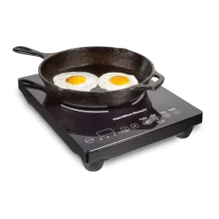 Food Warmers Hamilton Beach Single Burner 10 In. Black Induction Cooktop -MegaChef Sales Shop black hamilton beach hot plates 34104 31 1000