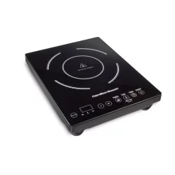Food Warmers Hamilton Beach Single Burner 10 In. Black Induction Cooktop