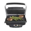 Electric Skillets & Indoor Grills Hamilton Beach Steak Lover’s 100 Sq. In. Black Indoor Grill With Lid