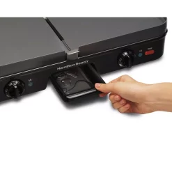 Electric Skillets & Indoor Grills Hamilton Beach 3 In 1 180 Sq. In. Black Indoor Grill With Removable Grids -MegaChef Sales Shop black hamilton beach indoor grills 38546 fa 1000