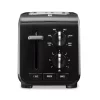 Toasters Hamilton Beach Expert Toast 900 W 2-Slice Black And Stainless Steel Wide Slot Toaster