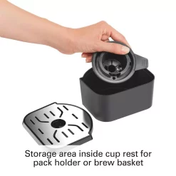 Coffee Makers Hamilton Beach FlexBrew Black Single Serve Coffee Maker -MegaChef Sales Shop black hamilton beach single serve coffee makers 49974 44 1000