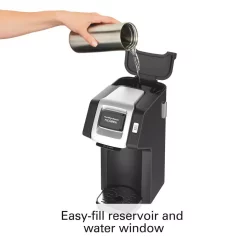 Coffee Makers Hamilton Beach FlexBrew Black Single Serve Coffee Maker -MegaChef Sales Shop black hamilton beach single serve coffee makers 49974 4f 1000