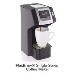 Coffee Makers Hamilton Beach FlexBrew Black Single Serve Coffee Maker -MegaChef Sales Shop black hamilton beach single serve coffee makers 49974 c3 1000