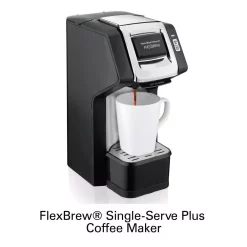 Coffee Makers Hamilton Beach FlexBrew Black Single Serve Plus Coffee Maker -MegaChef Sales Shop black hamilton beach single serve coffee makers 49979 4f 1000