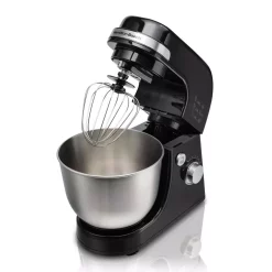Mixers Hamilton Beach 4 Qt. 7-Speed Black Stand Mixer With Dough Hook, Whisk And Flat Beater Attachments -MegaChef Sales Shop black hamilton beach stand mixers 63390 4f 1000