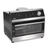 Toasters Hamilton Beach 1800 W 6-Slice Black Digital Air Fry Toaster Oven