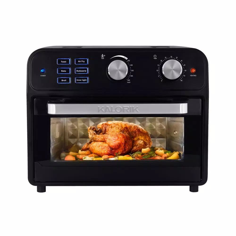 Air Fryers KALORIK 22 Qt. Black Digital Air Fryer Toaster Oven 4 Air Fryers KALORIK 22 Qt. Black Digital Air Fryer Toaster Oven - Image 4