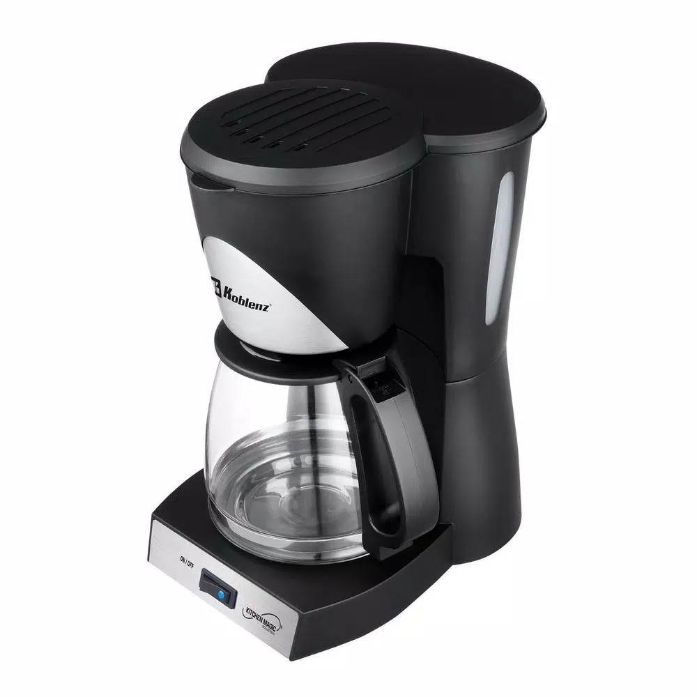 Coffee Makers Koblenz Kitchen Magic Collection 12-Cup Black Coffee Maker 2 Coffee Makers Koblenz Kitchen Magic Collection 12-Cup Black Coffee Maker - Image 2