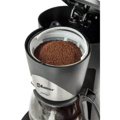 Coffee Makers Koblenz Kitchen Magic Collection 12-Cup Black Programmable Coffee Maker -MegaChef Sales Shop black koblenz drip coffee makers ckm 212 pin 4f 1000