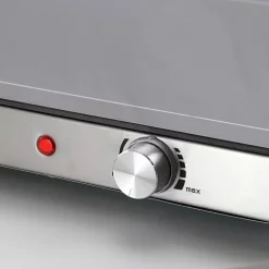 Food Warmers MegaChef Electric Black Warming Tray With Adjustable Temperature Controls -MegaChef Sales Shop black megachef buffet servers 985111968m 1f 1000