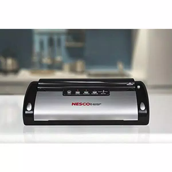 Food Processing Nesco Black Food Vacuum Sealer With Bag Cutter 6 Food Processing Nesco Black Food Vacuum Sealer With Bag Cutter - Image 6
