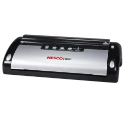 Food Processing Nesco Black Food Vacuum Sealer With Bag Cutter 15 Food Processing Nesco Black Food Vacuum Sealer With Bag Cutter -MegaChef Sales Shop black nesco food vacuum sealers vs 02 c3 1000