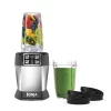 Blenders NINJA Nutri Auto IQ 24 Oz. 3-Speed Black High Speed Single Serve Blender