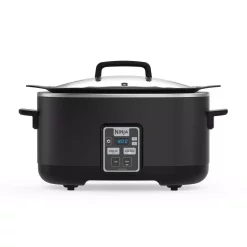 Cookers NINJA 6 Qt. Black Slow Cooker With Touchpad Controls And Keep Warm Setting