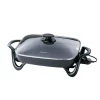 Electric Skillets & Indoor Grills Presto 16 In. Black Non-Stick Electric Skillet With Lid