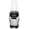 Blenders NutriChef 24 Oz. Single Speed Black Digital Countertop Power Pro Blender With Pulse Blend