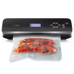 Food Processing NutriChef White With Soft Touch Digital Button Controls Food Vacuum Sealer Electric Air Sealing Preserver System -MegaChef Sales Shop black nutrichef food vacuum sealers pkvs40bk 4f 1000