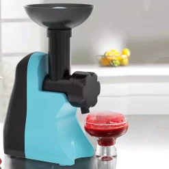 Dessert Makers NutriChef 150-Watt Black Electric Soft Serve And Sorbet Frozen Dessert Maker -MegaChef Sales Shop black nutrichef ice cream makers ncim30 4f 1000