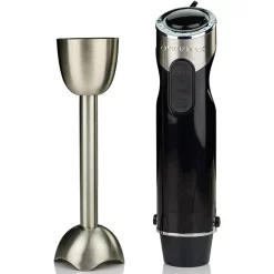 Blenders Ovente 6-Speed Black Immersion Blender -MegaChef Sales Shop black ovente immersion blenders hs690b 1f 1000