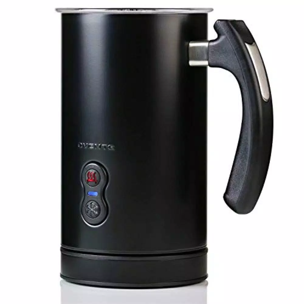 Coffee Makers Ovente 8 Oz. Black Automatic Electric Milk Frother And Steamer Hot Or Cold Froth Functionality Foam Maker And Warmer 1 Coffee Makers Ovente 8 Oz. Black Automatic Electric Milk Frother And Steamer Hot Or Cold Froth Functionality Foam Maker And Warmer