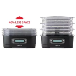 Food Processing Presto Dehydro Square Food Dehydrator -MegaChef Sales Shop black presto dehydrators 06304 1f 1000