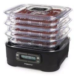Food Processing Presto Dehydro Square Food Dehydrator -MegaChef Sales Shop black presto dehydrators 06304 4f 1000