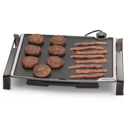 Electric Skillets & Indoor Grills Presto Tilt And Fold 254 Sq. In. Black Electric Griddle With Temperature Sensor 7 Electric Skillets & Indoor Grills Presto Tilt And Fold 254 Sq. In. Black Electric Griddle With Temperature Sensor -MegaChef Sales Shop black presto electric griddles 07073 4f 1000