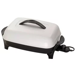 Electric Skillets & Indoor Grills Presto 16 In. Black Non-Stick Electric Skillet With Lid