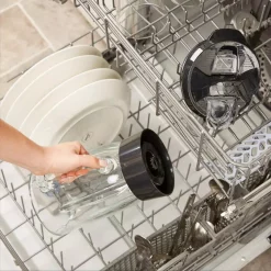 Blenders BLACK+DECKER Multi-Function 48 Oz. 4-Speed Black/Silver Blender With Glass Jar -MegaChef Sales Shop black silver black decker countertop blenders bl1220sg 44 1000