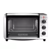 Toasters BLACK+DECKER 1500 W 6-Slice Black And Silver Convection Toaster Oven
