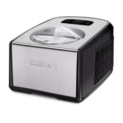 Dessert Makers Cuisinart 1.5 Qt. Black And Silver Ice Cream Maker With Touchpad Controls -MegaChef Sales Shop black silver cuisinart ice cream makers ice 100 1f 1000