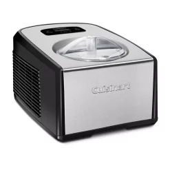 Dessert Makers Cuisinart 1.5 Qt. Black And Silver Ice Cream Maker With Touchpad Controls -MegaChef Sales Shop black silver cuisinart ice cream makers ice 100 4f 1000