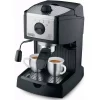 Coffee Makers DeLonghi EC155 15-Bar Black And Silver Espresso Machine And Cappuccino Maker