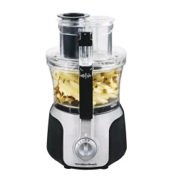 Food Processing Hamilton Beach Big Mouth Deluxe 14-Cup Grey-Black Food Processor -MegaChef Sales Shop black silver hamilton beach food processors 70575 c3 1000